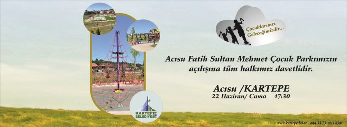 Fatih Sultan Mehmet Gençlik Parkı Açılıyor
