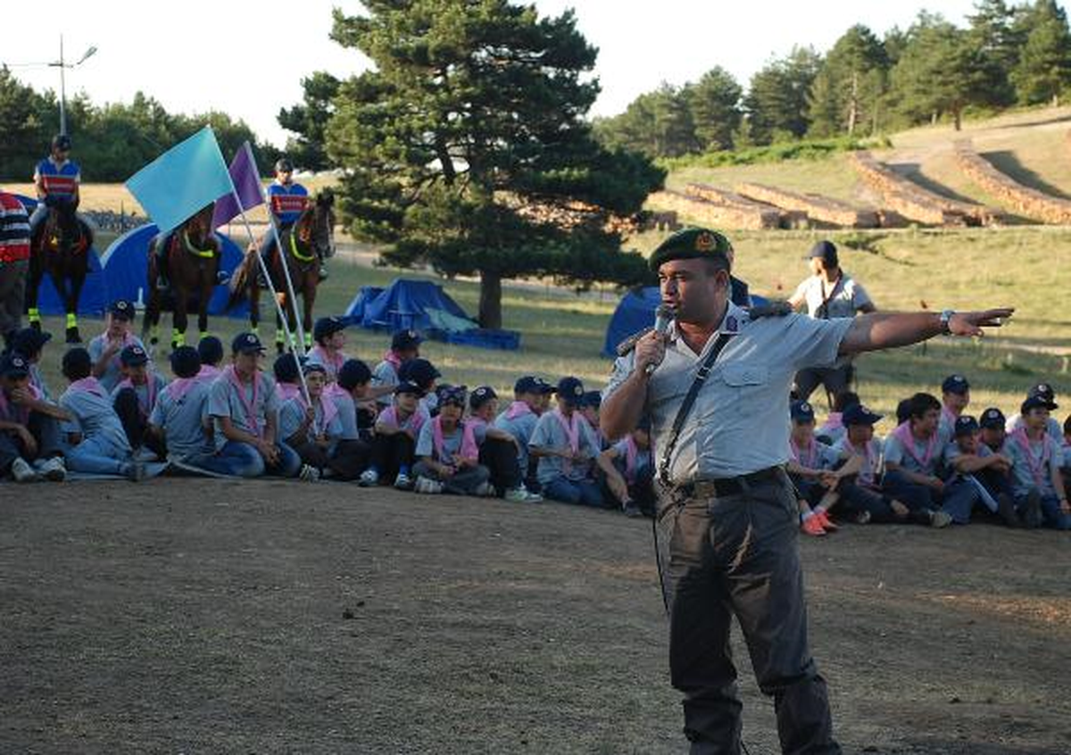 İzci Adaylarına Jandarmadan Tanıtım