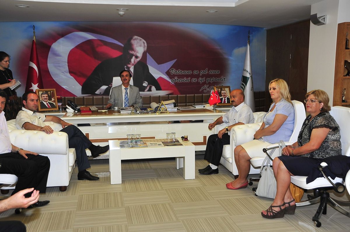 Kardeş Şehir Gilan ve Paşayiğit\'den Başkan Keskin\'e Ziyaret