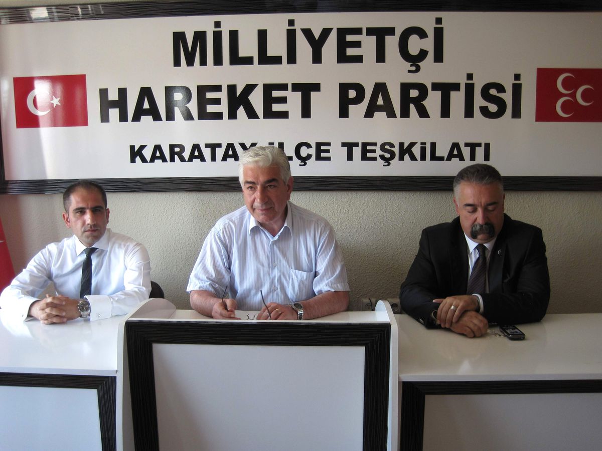 MHP Genel Başkan Yardımcısı Bal\'dan Karatay İlçe Teşkilatına Ziyaret