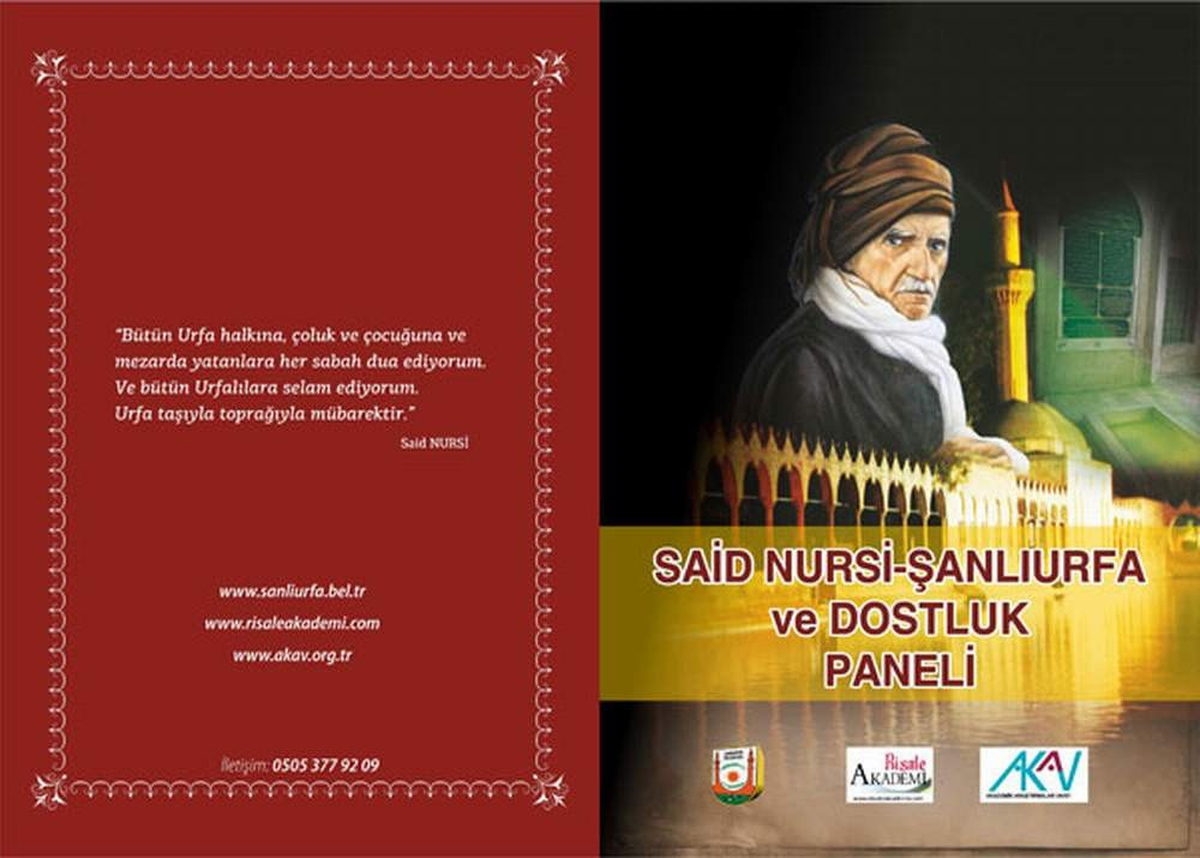 "Said-İ Nursi ve Dostluk" Konulu Panel Düzenlenecek