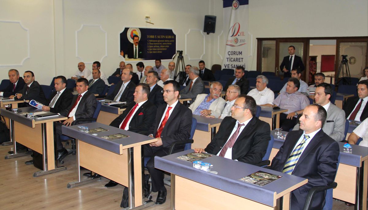Savunma Sanayi Heyeti Çorum\'da