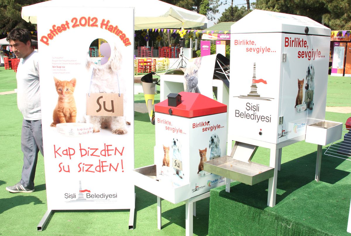 Şişli Belediyesi Yaz Sıcaklarında, En Yakın Dostlarını Unutmadı