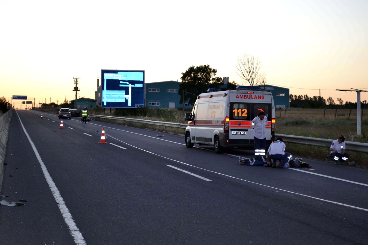 Tekirdağ\'da Trafik Kazası: 1 Ölü