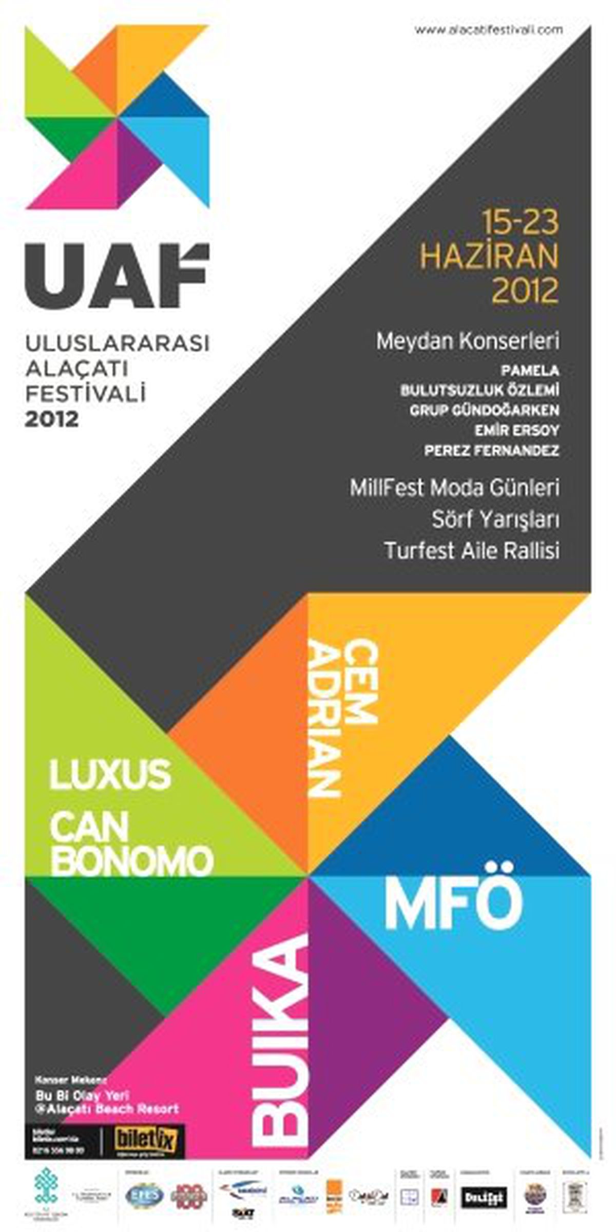 "Uluslararası Alaçatı Festivali 2012" MFÖ İle Sona Eriyor!
