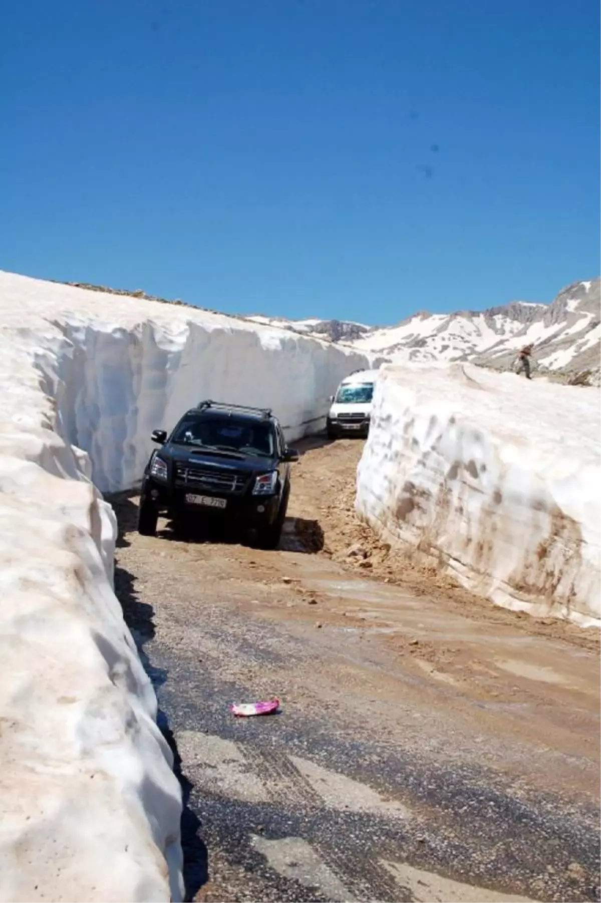 Yaylada Tablo Gibi Kar Manzarası