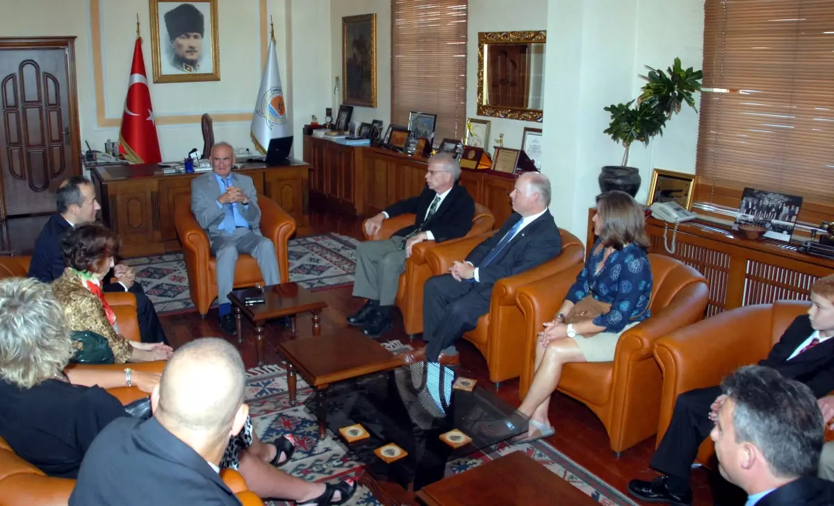 Başkan Yılmaz, Amerikalıları Ağırladı