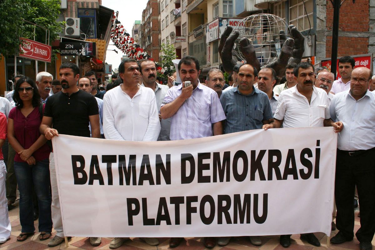 Batman Demokrasi Platformu\'ndan Basın Açıklaması
