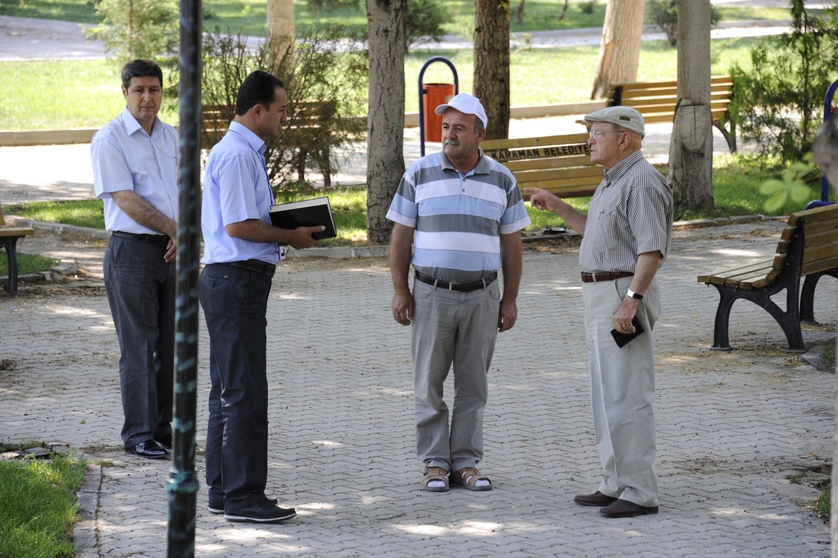 Belediye İstasyon Parkını Yeniden Düzenleniyor
