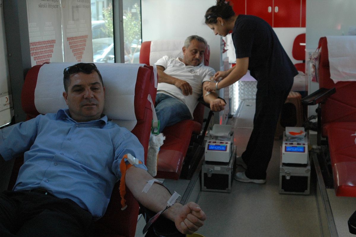Çorlu\'da Kan Bağışı Kampanyası Düzenlendi