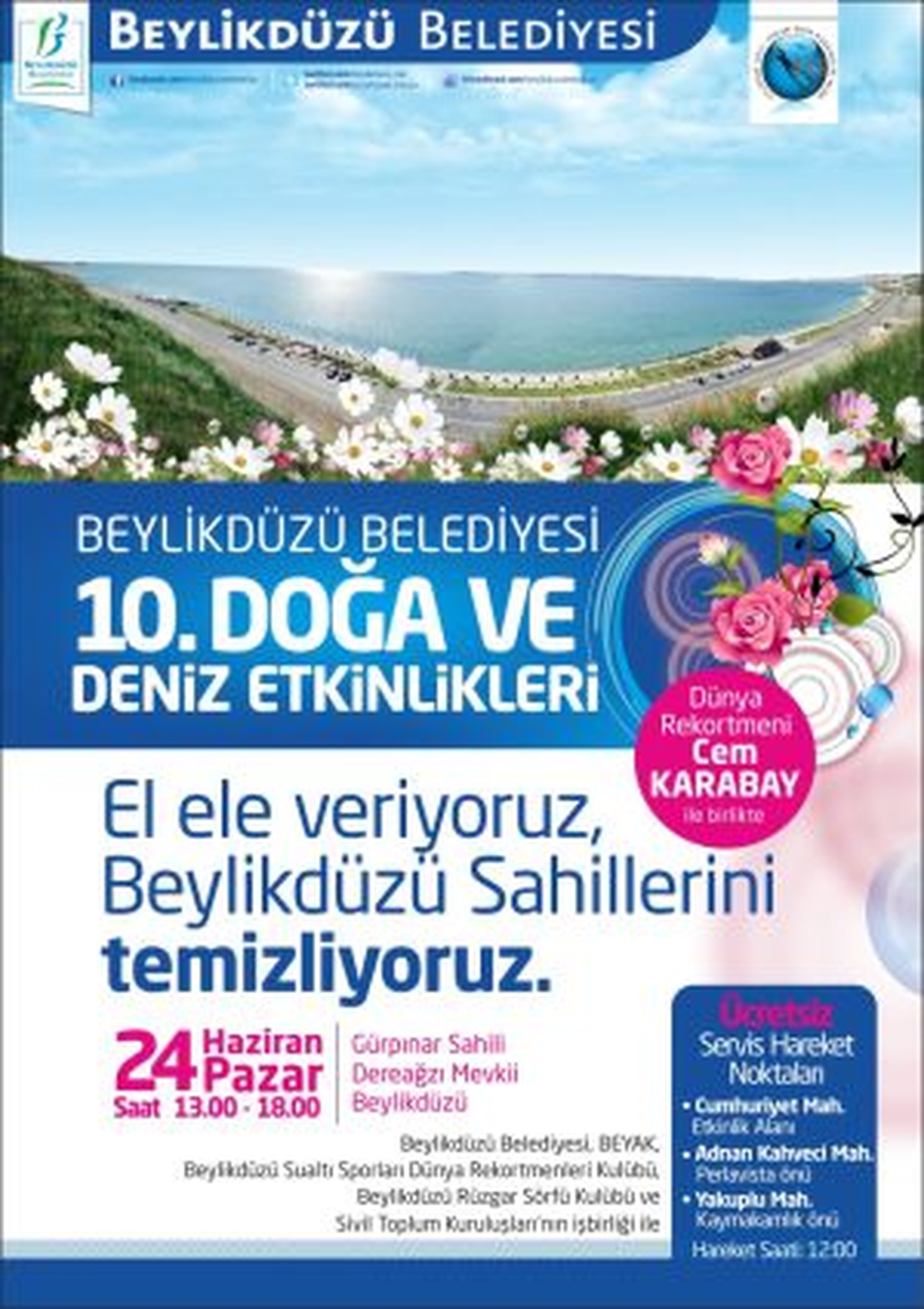 Ele Ele Veriyoruz Beylikdüzü Sahillerini Temizliyoruz