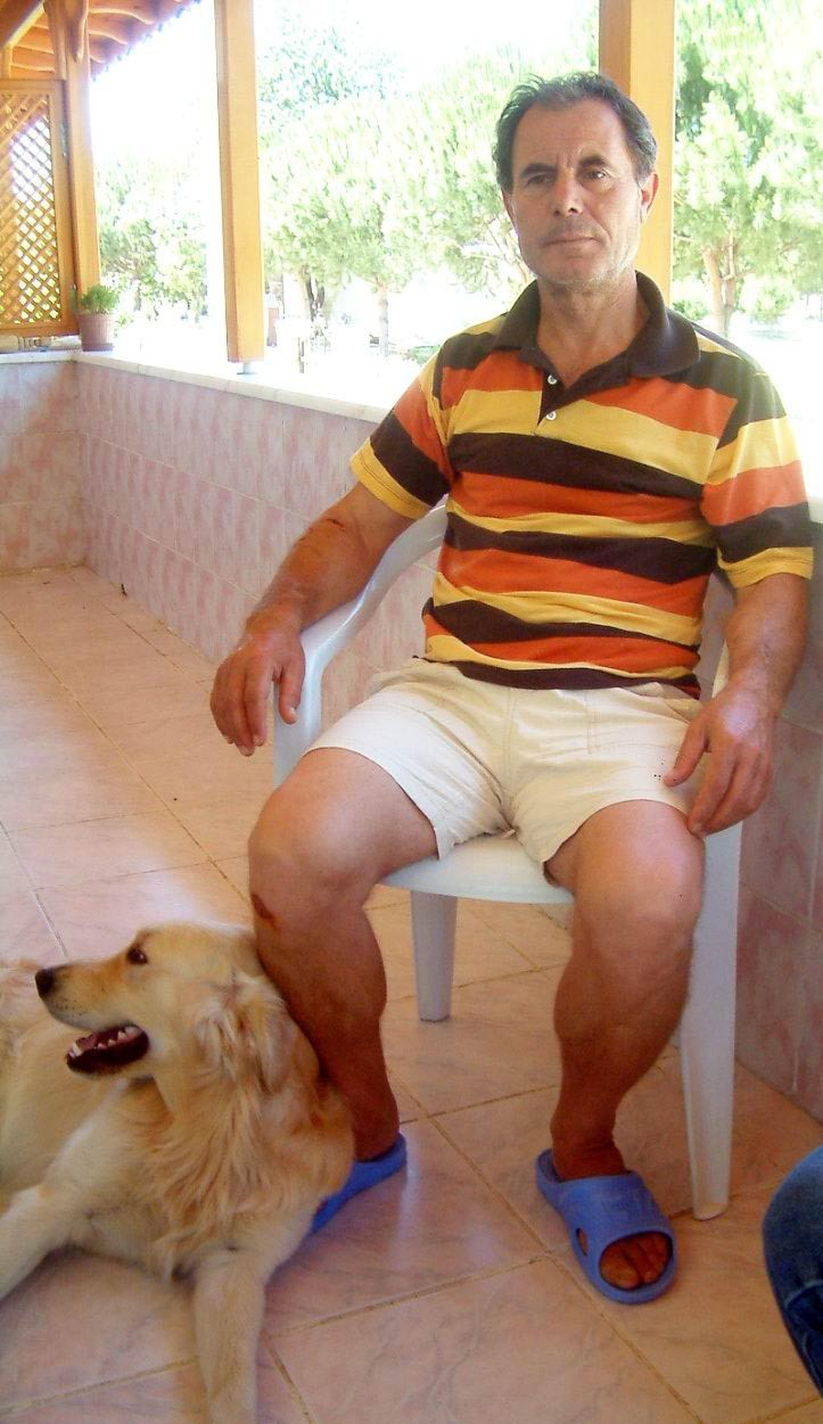 Emekli Albayı Komşusunun Köpeği Isırdı
