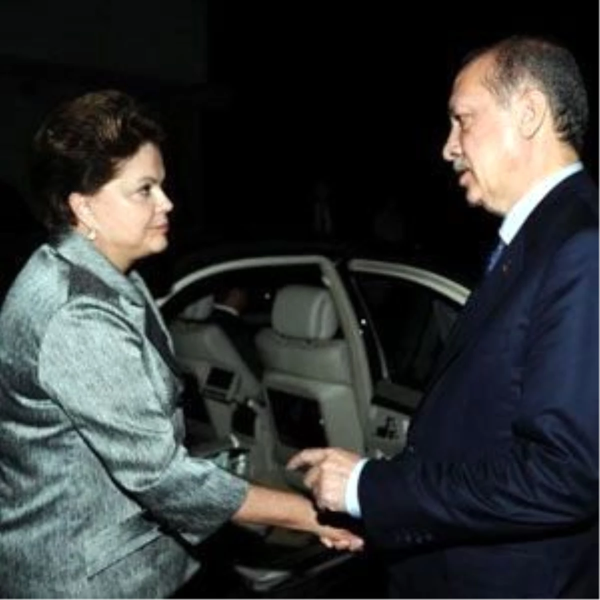 Erdoğan ile Brezilya Cumhurbaşkanı Rausseff Görüşmesi