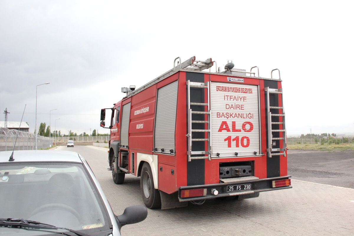 Erzurum H Tipi Kapalı Cezaevinde Tatbikat