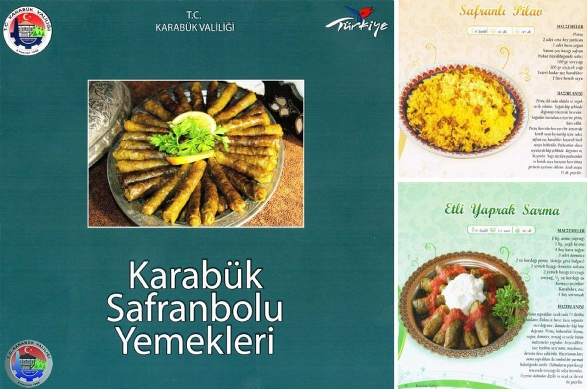 Karabük Valiliğinden Yöresel Yemek Kitabı