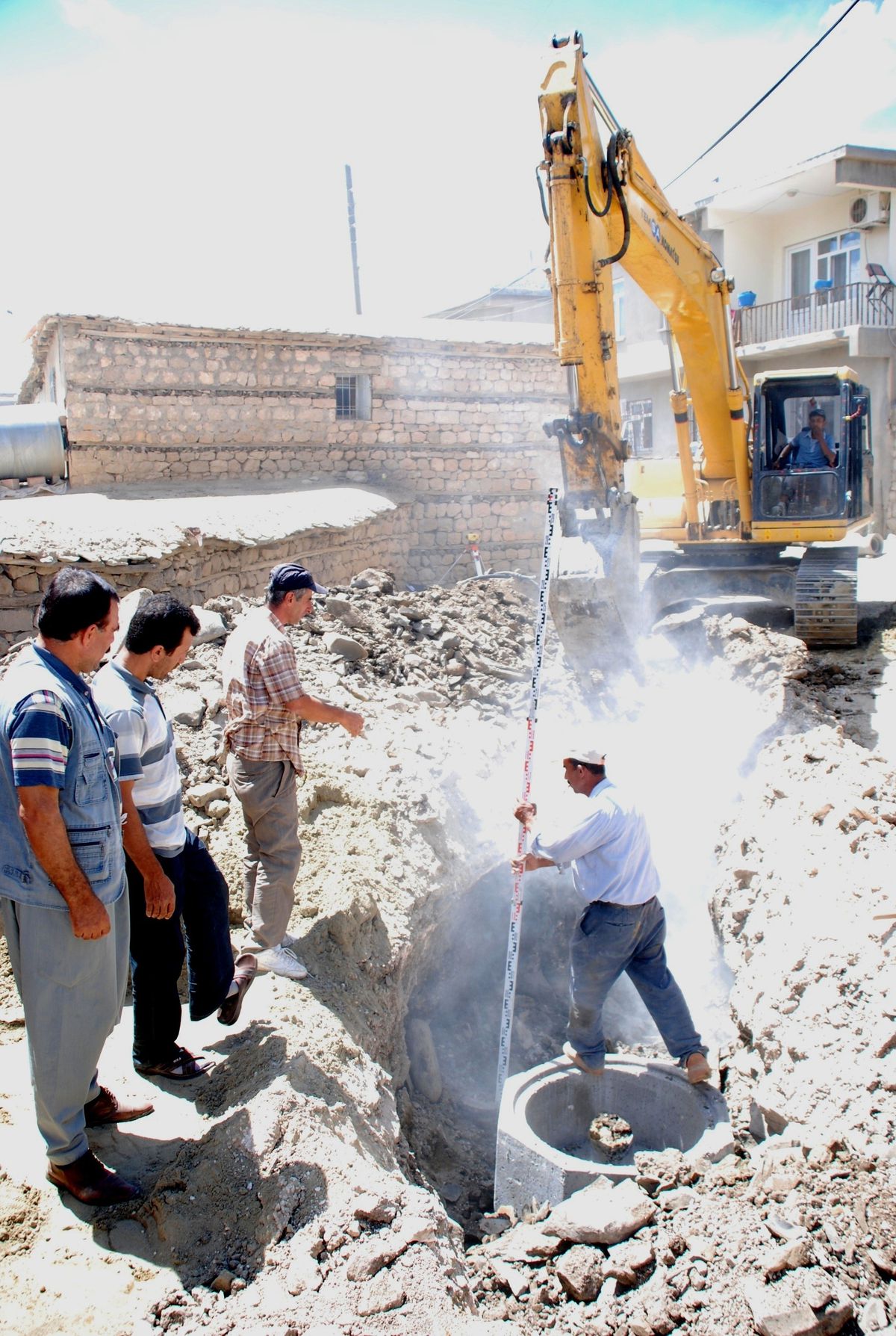 Kayular Beldesinde Altyapı Çalışmaları