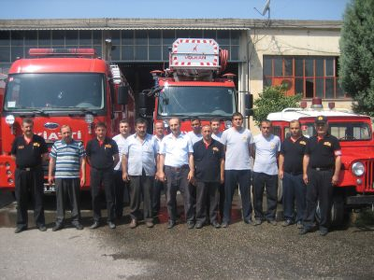 Kazma Bağlarıı Sakinlerinden İtfaiyeye Teşekkür