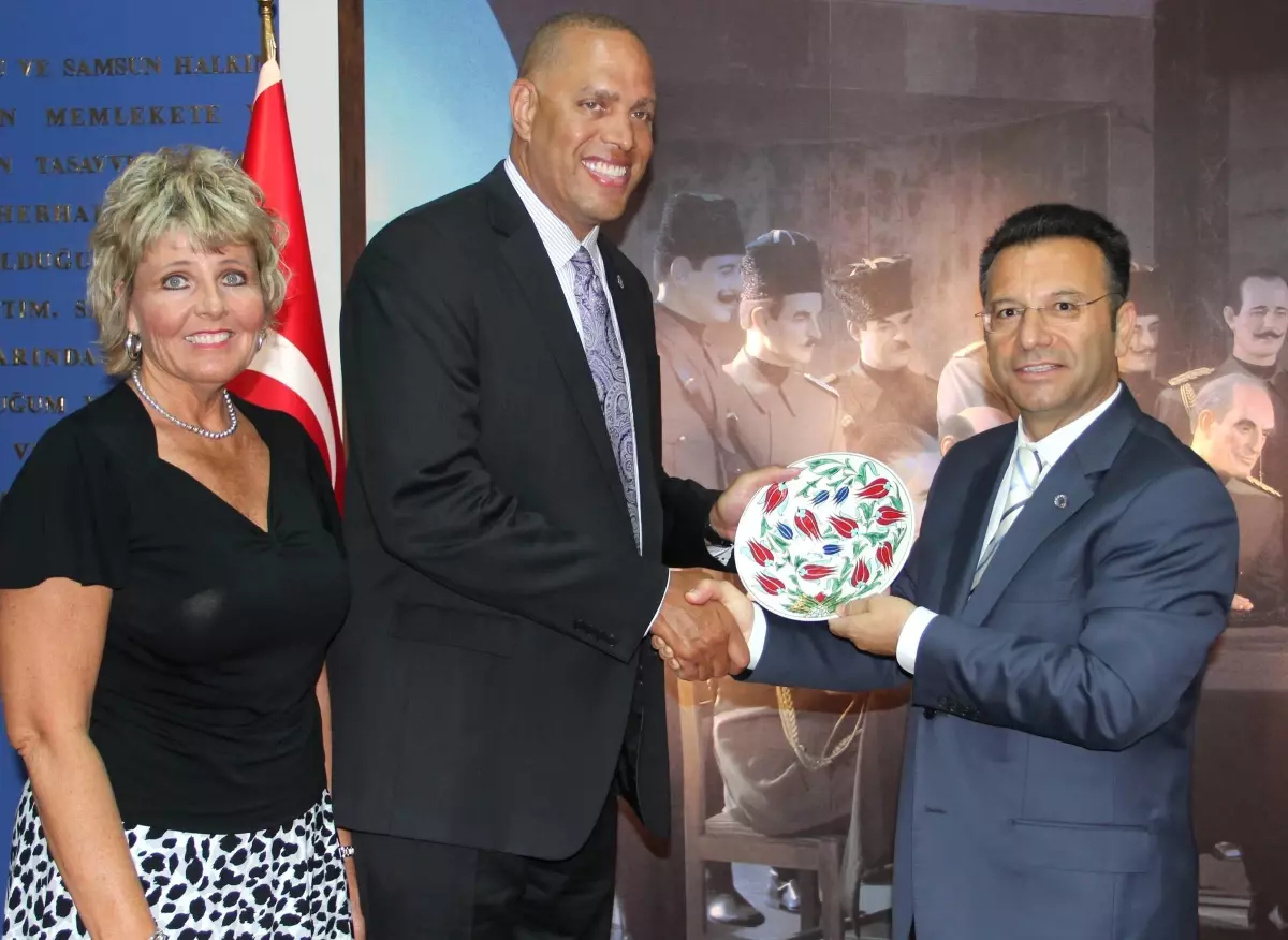 Oklahoma Eyalet Heyeti Samsun\'da