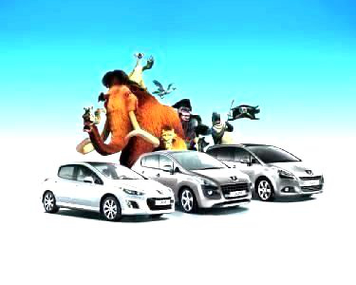 Peugeot "Buz Devri 4 : Kıtalar Ayrılıyor" Filmi\'nin Resmi Sponsoru Oldu