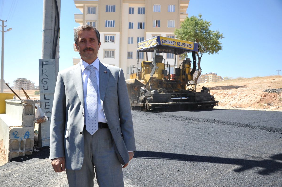 Şahinbey\'de Asfalt Çalışmaları