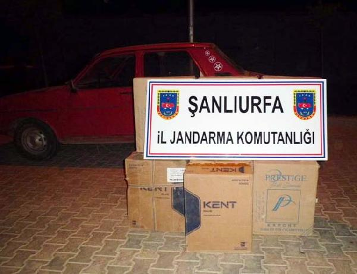 Şanlıurfa\'da 7 Bin Paket Kaçak Sigara Ele Geçirildi