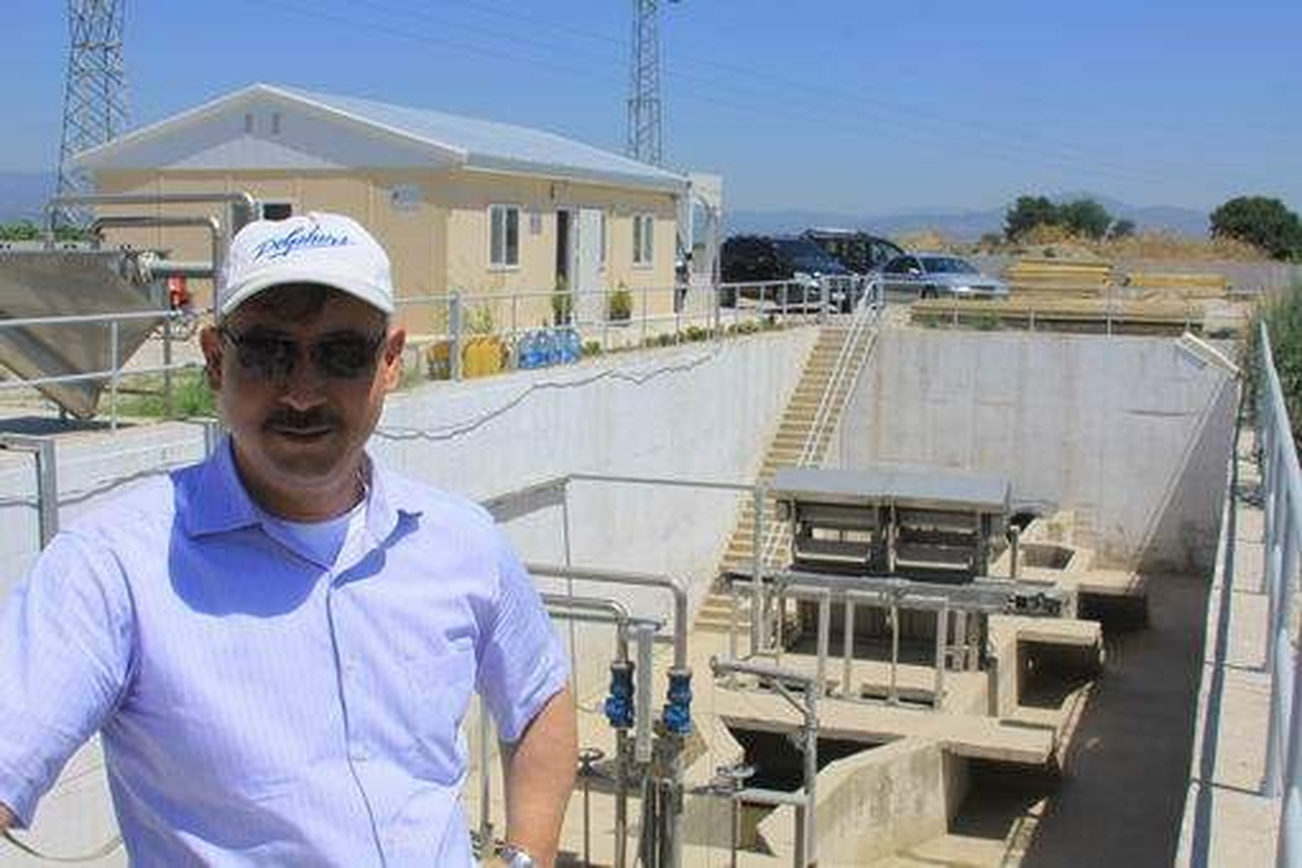 Saruhanlı\'da Atık Su Tesisi İnşaatı Hızla Devam Ediyor