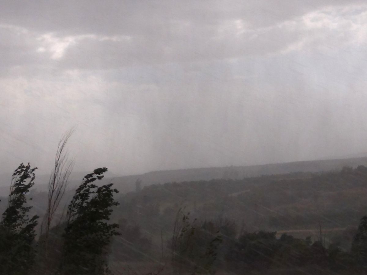 Malatya\'da Yağmur ve Fırtına