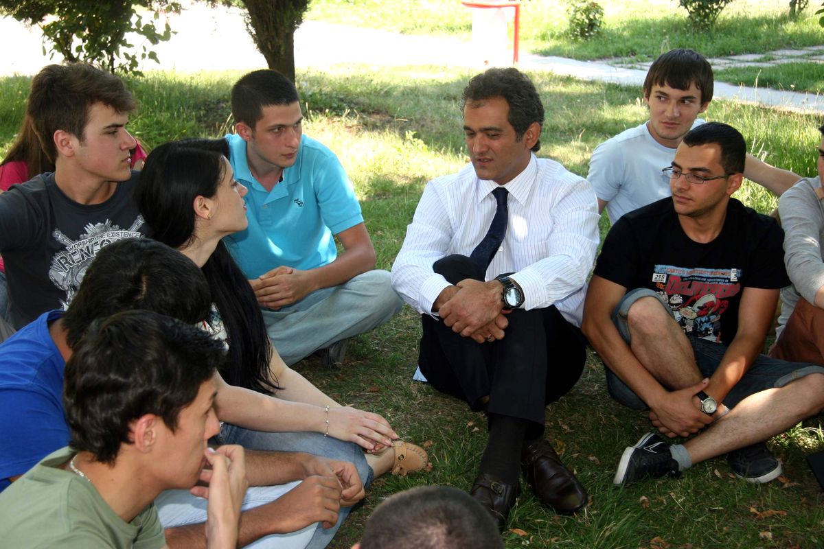Renktör Öğrencilerle Bir Araya Geldi