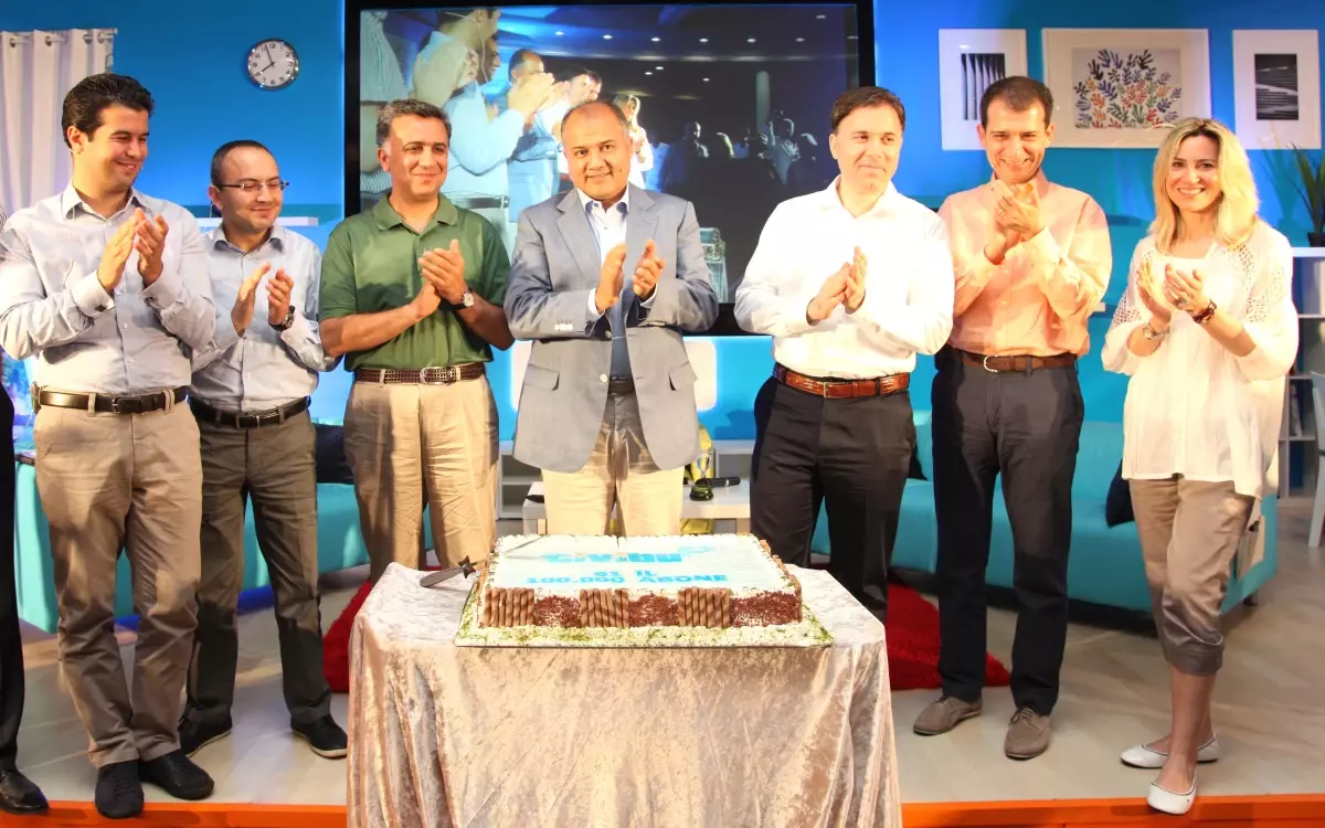 Tivibu Ev 100 Bin Aboneye Ulaştı