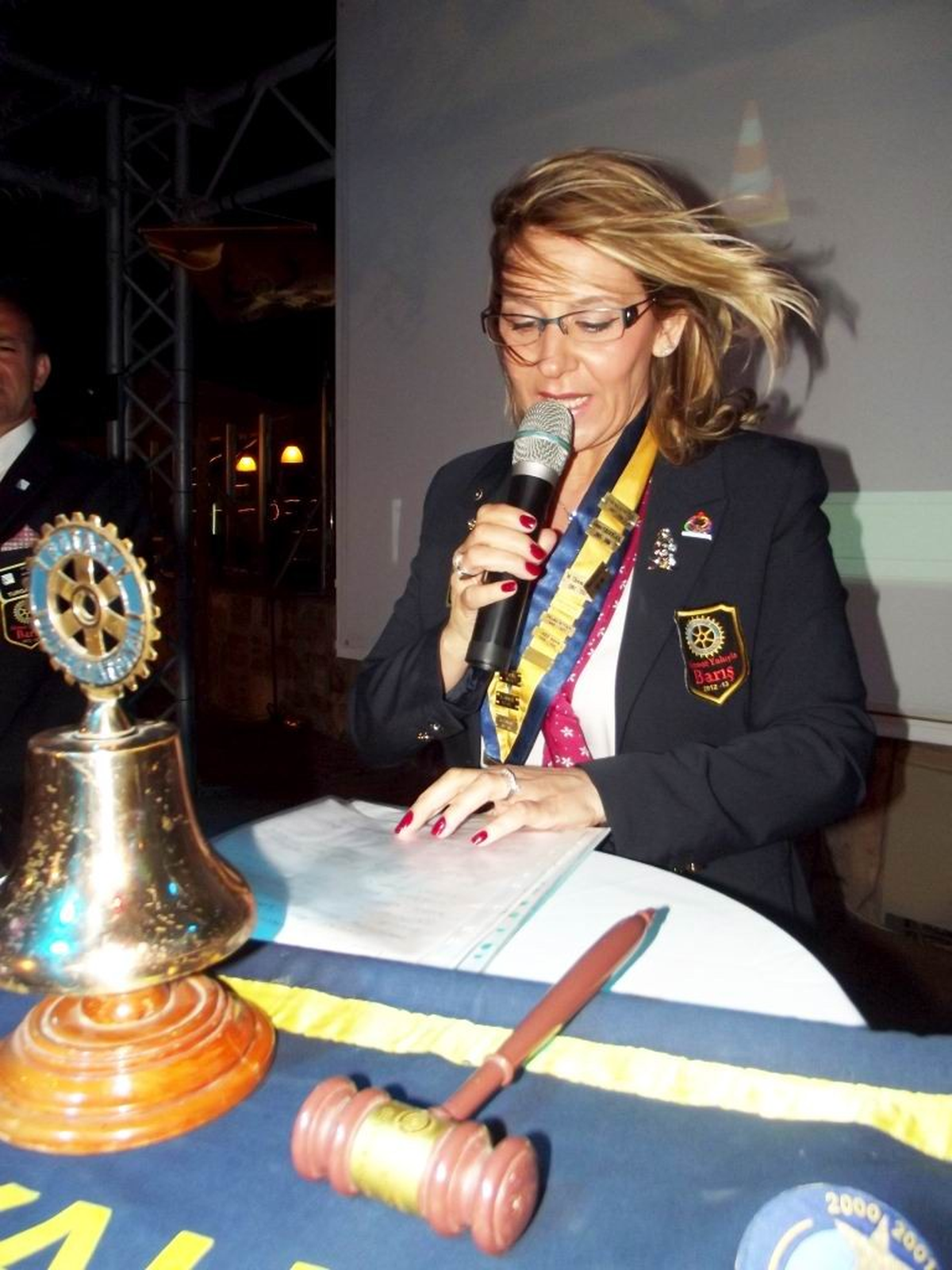 Ayvalık Rotary Kulübü'nde Nöbet Değişimi