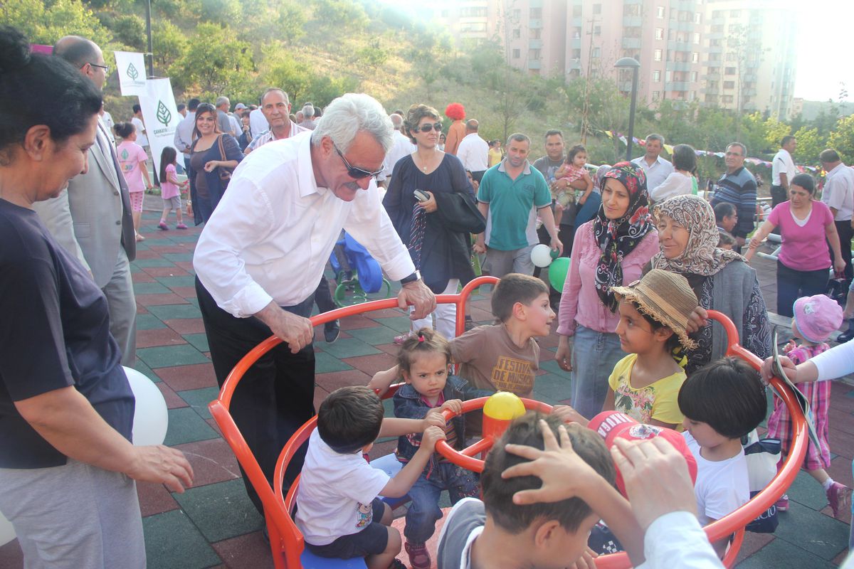 Çankaya\'da Kurulan Sabahattin Ali Parkı Açıldı