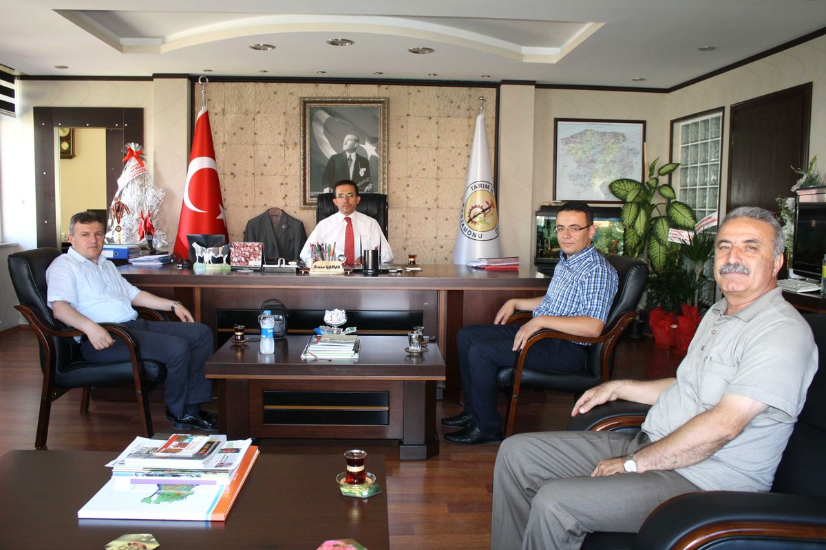 Tarım İl Müdür Yaman\'a AK Parti\'den Ziyaret