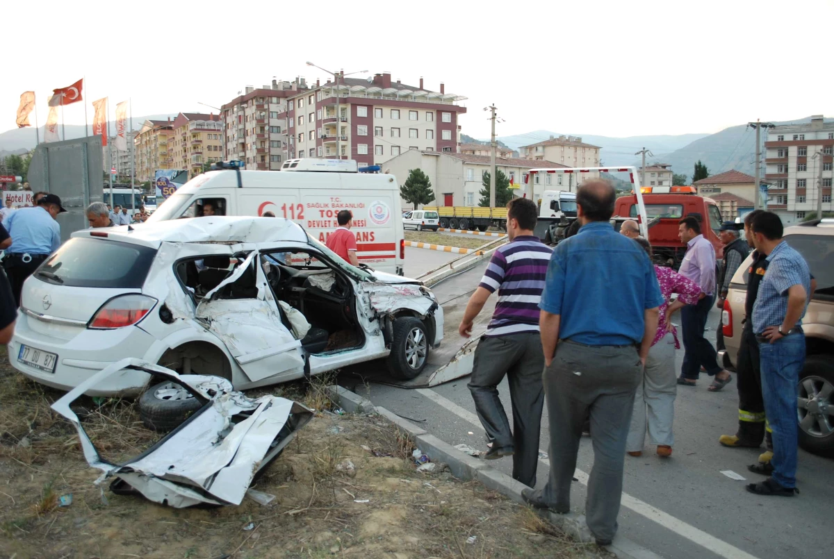 Tosya\'da Kaza: 5 Yaralı
