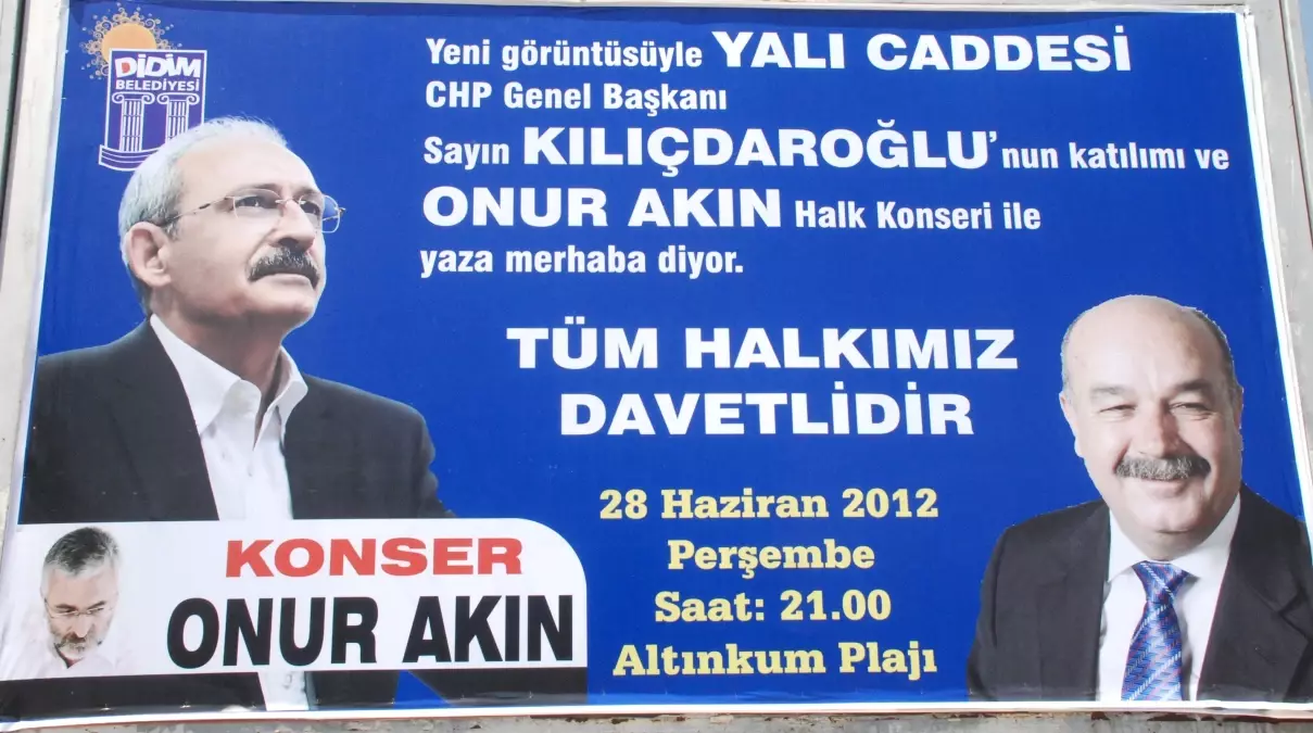 CHP Lideri Didim\'e Geliyor