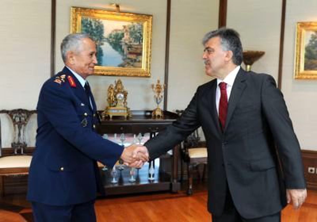 Cumhurbaşkanı Gül, Orgeneral Erten\'i Kabul Etti