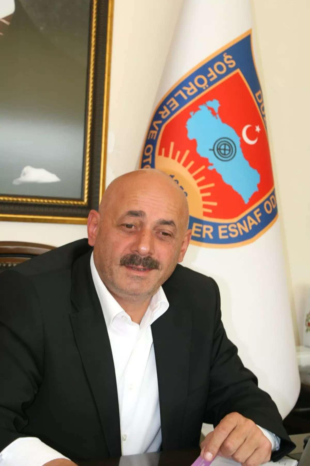 Düzce Şoförler Odası Başkanı Yavuz Yılmaz, Esnafı Bilgilendirdi