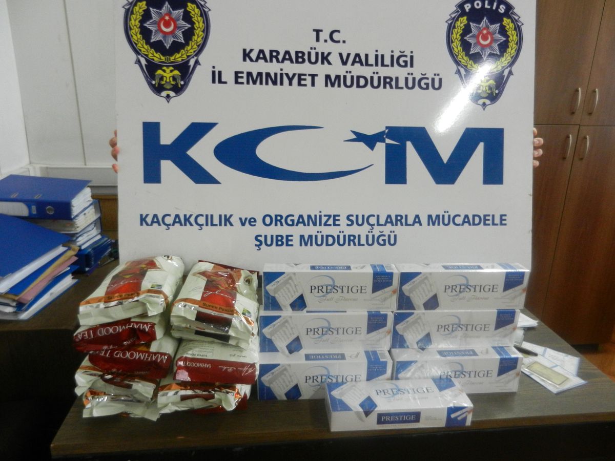 Karabük\'te Uyuşturucu ve Kaçak Ürün Operasyonları