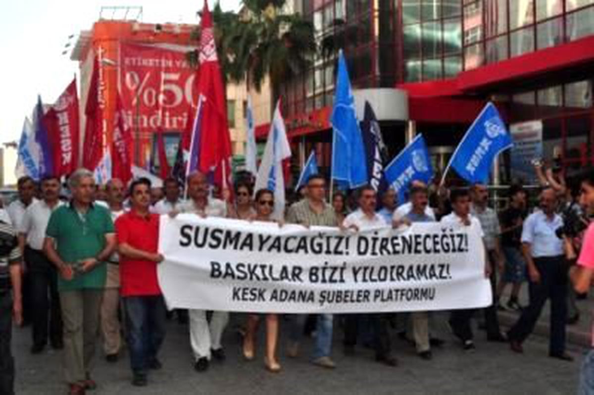 Kesk, Kck Gözaltılarını Protesto Etti (2)