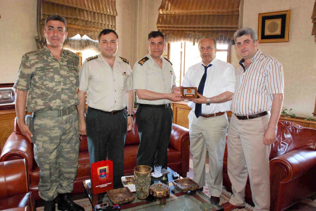 Tuğgeneral Çardakçı, Arslan\'ı Ziyaret Etti