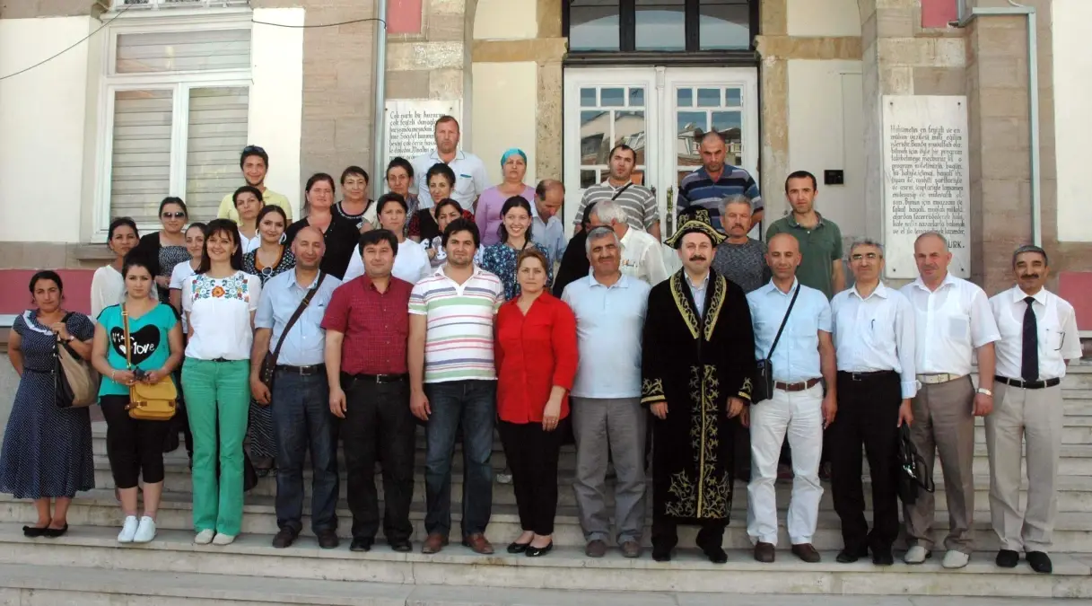 Ahıska Türkleri Selçuk Üniversitesi\'ni Ziyaret Etti