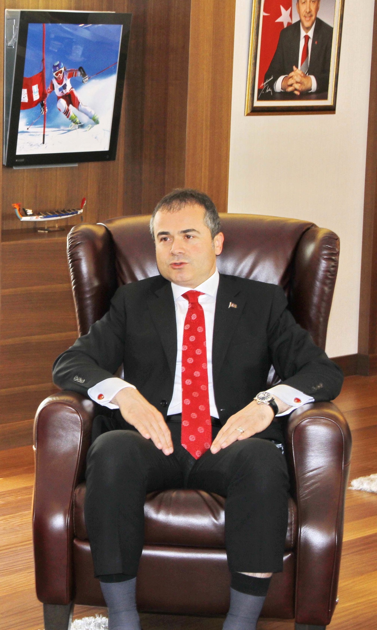 Bakın Kılıç, Kulüpler Birliği Üyelerini Makamında Kabul Etti