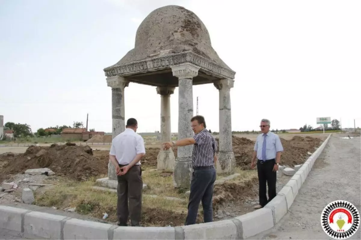 Başkan Çağlayan Dört Bacak Anıt Park Düzenleme ÇalışmalarInı İnceledi