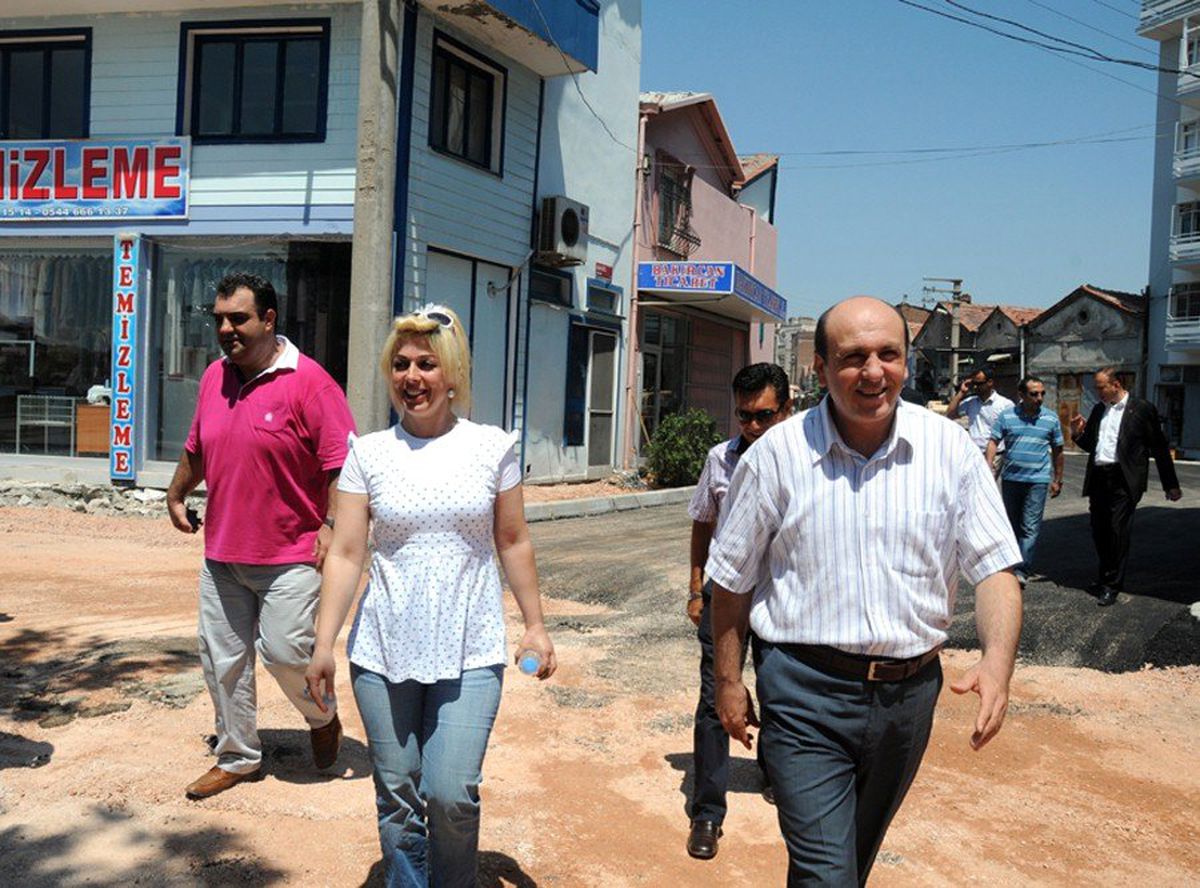 Başkan Ok Asfalt Çalışmalarını İnceledi
