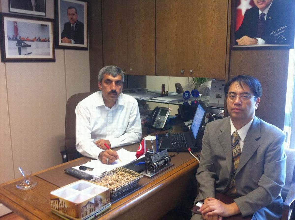 Başkatip Makoto Furukawa, Milletvekili Dal\'ı Ziyaret Etti
