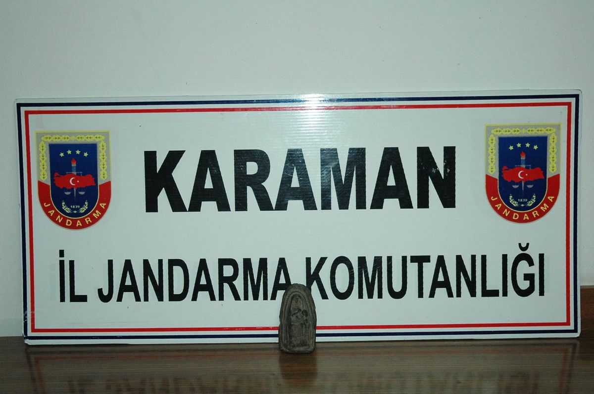 Karaman\'da Meryem Ana İkonası Ele Geçirildi