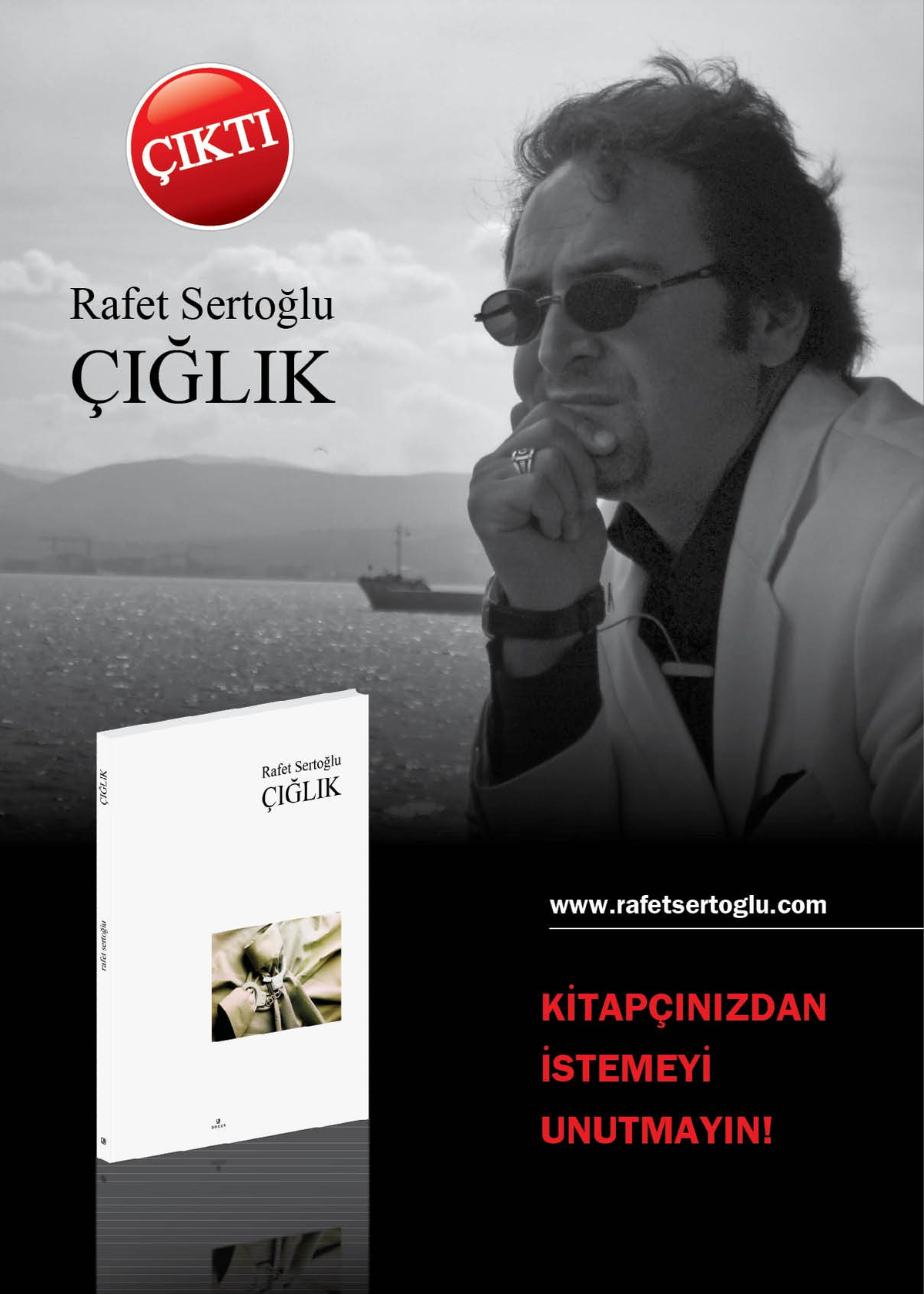 Sertoğlu'nun 'Çağlık' İsimli Şiir Kitabı Çıktı