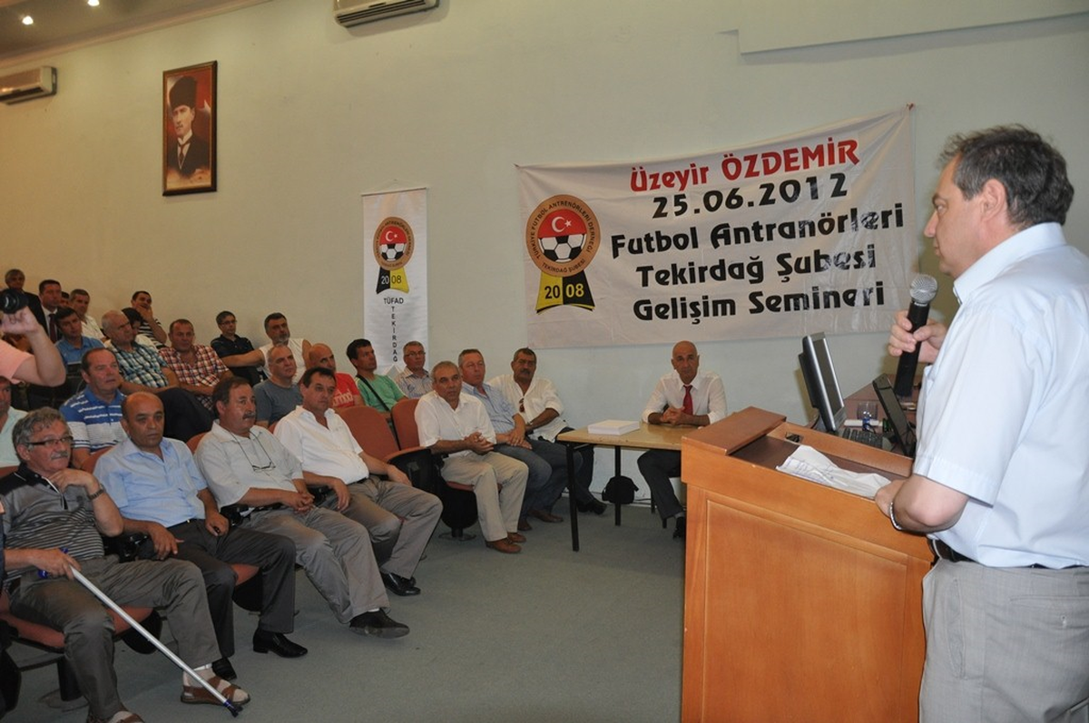 Tekirdağ\'da Antrenörler Semineri Düzenlendi