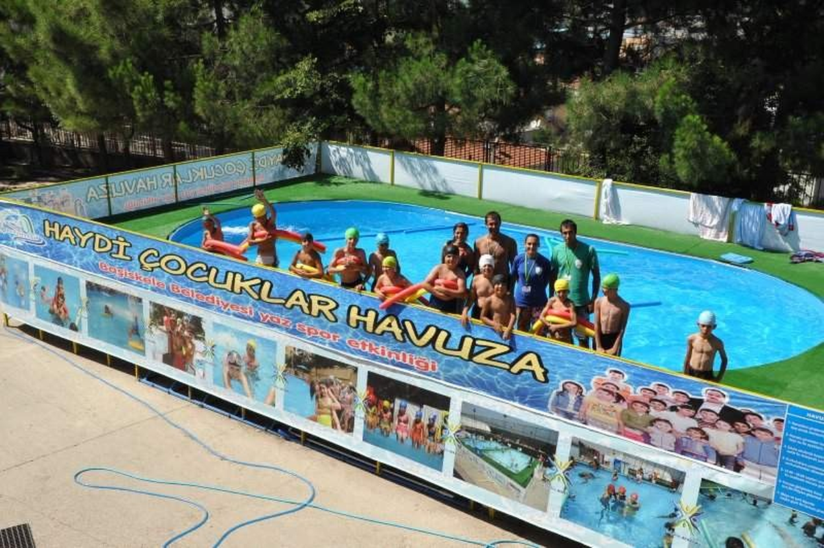Başiskeleli Çocuklar Yaz Tatilini Havuzda Geçirecek