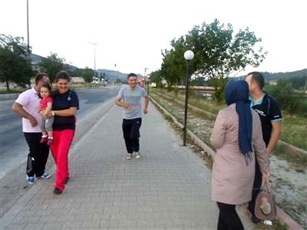 Çan Halkı Sporu Sevdi