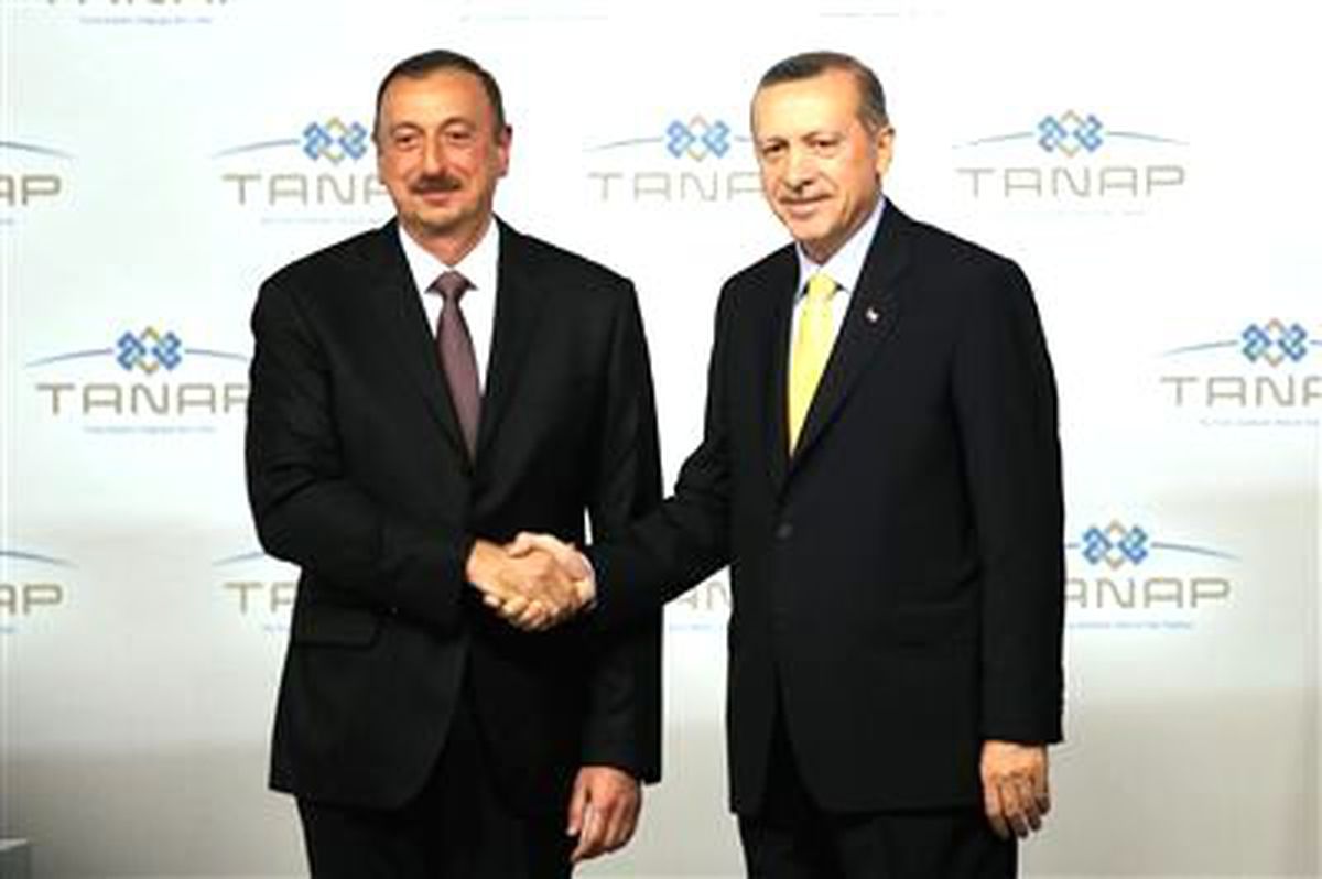 Erdoğan, Aliyev ile Görüştü